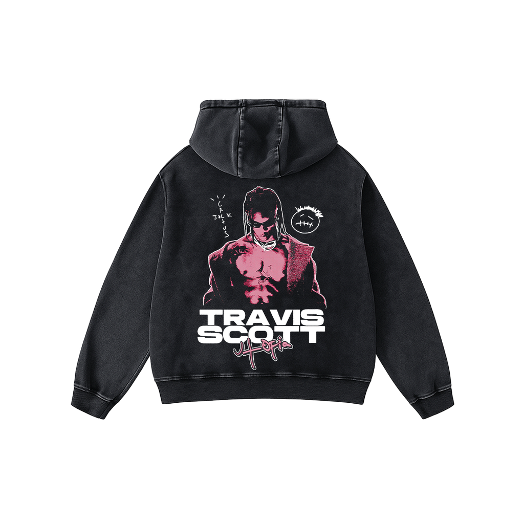 Stargaze Oversized Acid Wash Hoodie