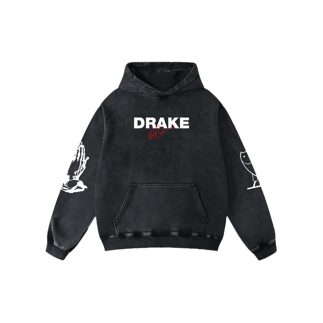 THE BOY Acid Wash Hoodie
